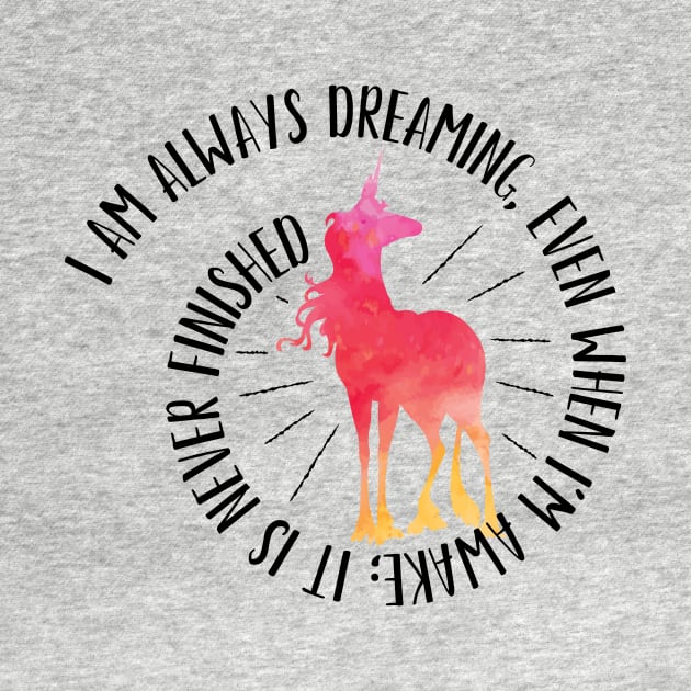 The Last Unicorn "Always Dreaming" by LittleBearArt
